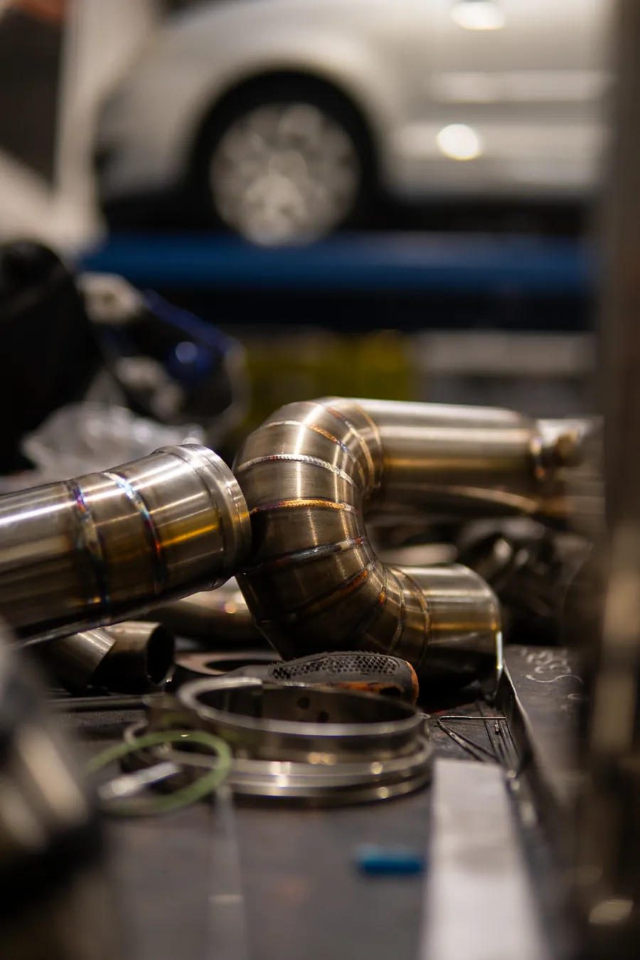 Porsche 997 Turbo — On the bench